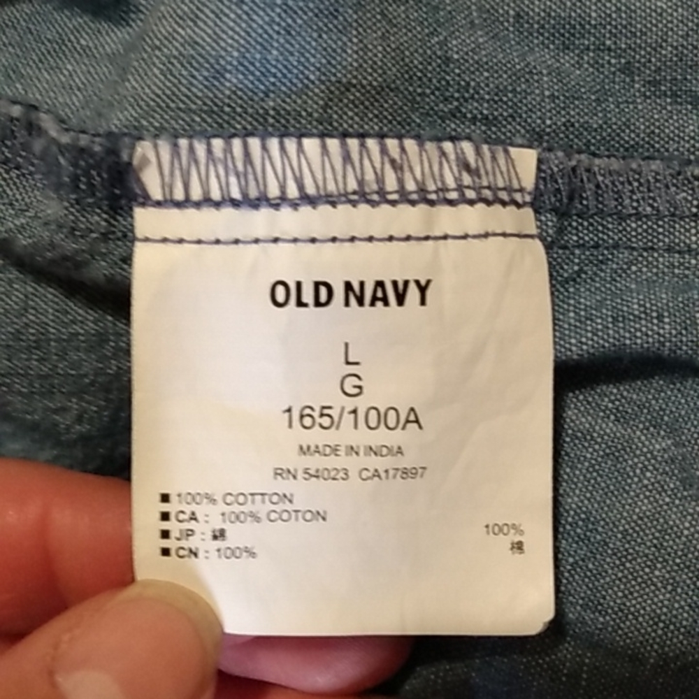Old Navy chambray dress - Picture 3 of 8